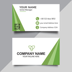 Double-sided creative business card template