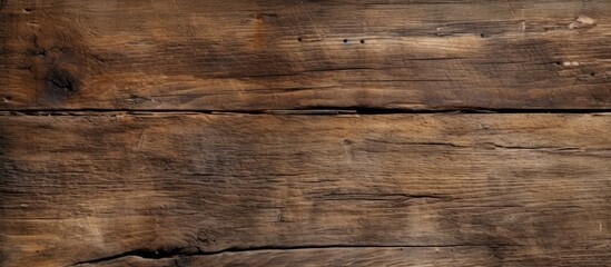 Close-up of wooden surface featuring a prominent knot - obrazy, fototapety, plakaty