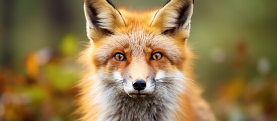 Fototapeta premium A fox with an oversized nose