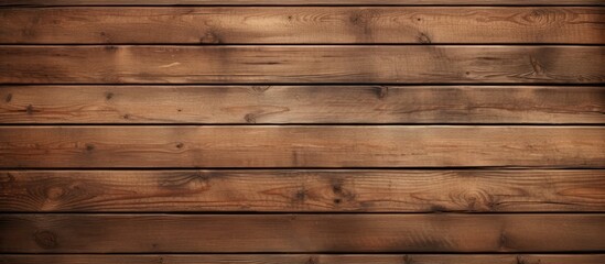 Close-up of wooden wall with dark stain