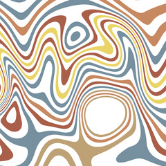 Fototapeta na wymiar ABSTRACT ILLUSTRATION MARBLED TEXTURE LIQUIFY PSYCHEDELIC PASTEL SOFT COLORFUL DESIGN. OPTICAL ILLUSION BACKGROUND VECTOR DESIGN