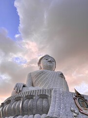 Statue of a Big Buddha in Thailand 