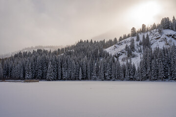 Winter at Silver Lake
