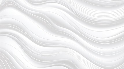 White wavy abstract background