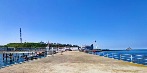 Helgoland Kurpromenade Südstrand