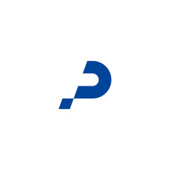 letter P logo design vector,editable eps 10