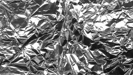 Distressed Aluminum Foil Background