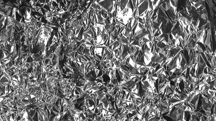 Textured Silver Foil Background
