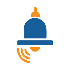 Fototapeta premium Bell, hotel, ring, alarm, sound, hotel bell icon