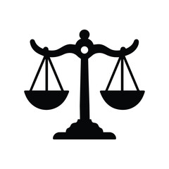 Justice scales icon