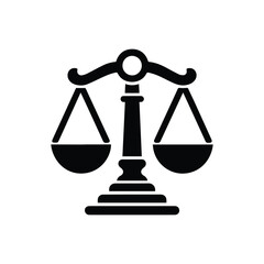 Justice scales icon