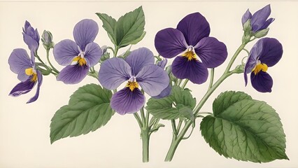 flowering illustration