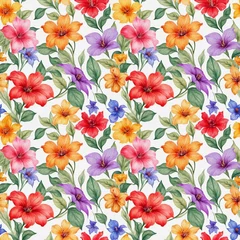  Beautiful artistic seamless floral natural pattern © aviavlad