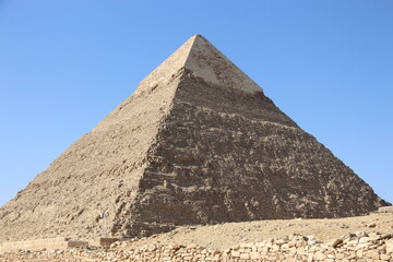 Fototapeta na wymiar Piramides de Guiza