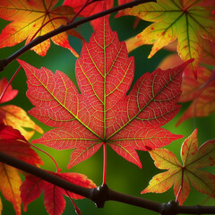 autumn leaves background