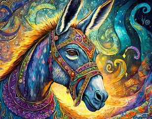 animal, spirit, shamanism, personal, companion, animal form, loyal, personal companion, loyal companion, donkey, mule