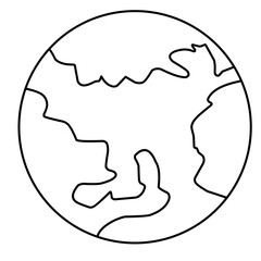 Earth Icon, Globe, World Icon 