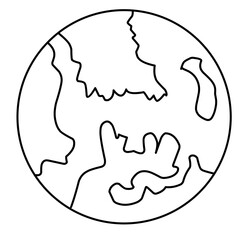 Earth Icon, Globe, World Icon 