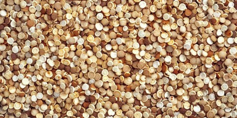 Organic Cereal Grains Texture Background