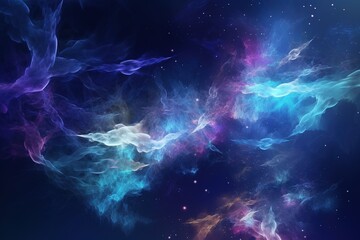 Abstract color space background