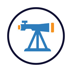 telescope, astronomy, spyglass, space, glass, telescope astronomy icon