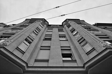 Modern building in Leipzig, Germany