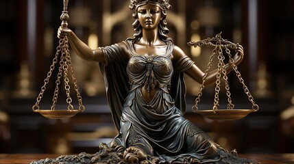 Lady justice,Law theme, mallet of the judge - obrazy, fototapety, plakaty