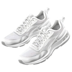 white running sport shoes on transparent background  - obrazy, fototapety, plakaty