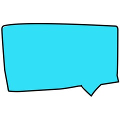 Empty comic collection trendy colored cloud pop art vector