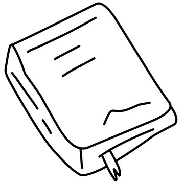 Hand Drawn Book Outline