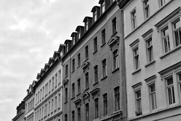 Fototapeta premium Modern apartment building in Leipzig, Germany