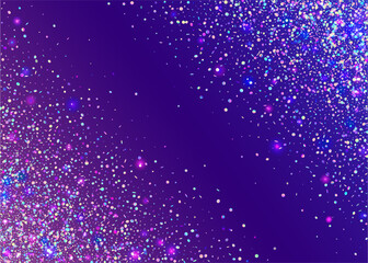 Transparent Tinsel. Iridescent Burst. Cristal Design. Modern Ribbon. Disco Texture. Pink Laser Background. Hologram Glitter. Glare Birthday Backdrop. Blue Transparent Tinsel