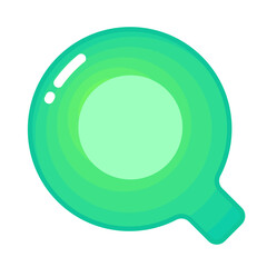 Imitating gradient lovely social green icon pack