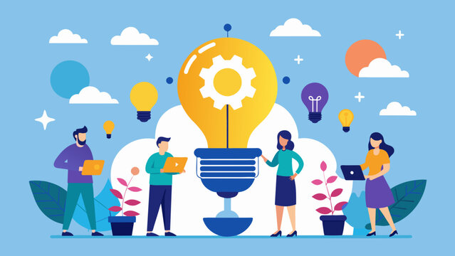 An incubator program fostering creativity collaboration and mentorship to help entrepreneurs turn their ideas into profitable ventures.