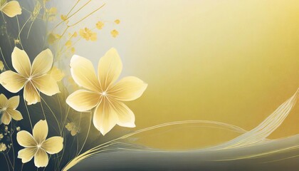 floral background with copy space for text or image, illustration.