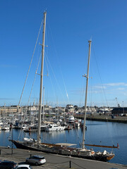 Port de Saint Malo / Bretagne - obrazy, fototapety, plakaty