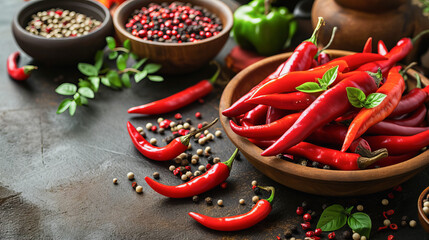 Prato de chili mexicano, uma delícia visualmente impactante, composto por uma variedade de ingredientes onde o destaque é a pimenta