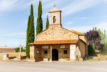 Ermita del Ecce Homo in Valdeviejas, municipality of Astorga, province of Leon, Castile and Leon, Spain 