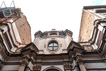 San Nicola a Nilo is a Baroque Roman Catholic church on Via San Biagio dei Librai, Naples, Italy - 767357832