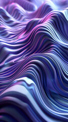 Obraz premium Abstract Background with Wavy Lines