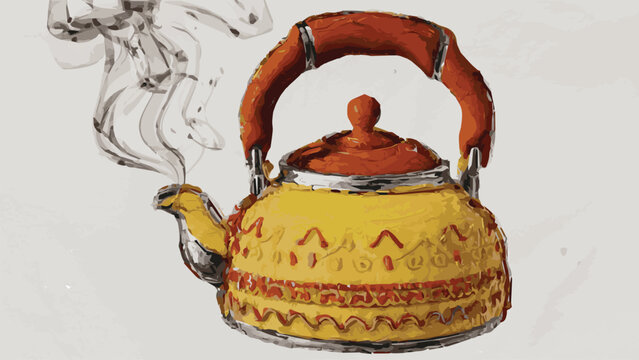 A vector illustration of a kittle