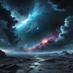 Naklejka premium sky background