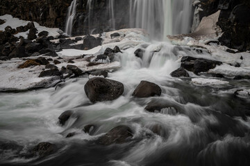 Island, Wasserfall