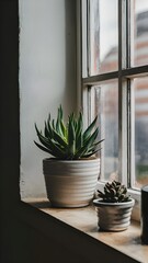plant in window