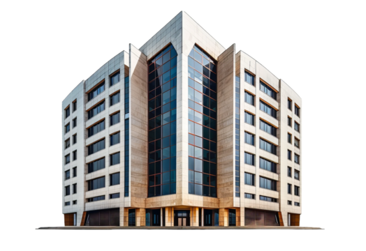 modern office building with windows