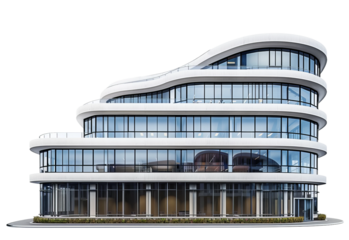 modern office building with windows