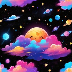 the sky rainbow colorful