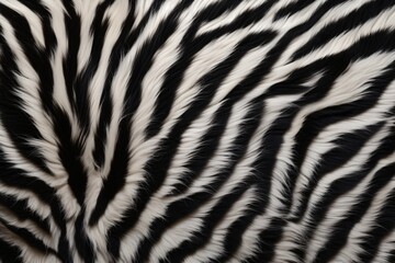 Zebra Skin Fur Texture, Zebra Fur Background, Fluffy Zebra Skin Fur Texture, Zebra Skin Fur Pattern, Animal Skin Fur Texture, Zebra Print, AI Generative