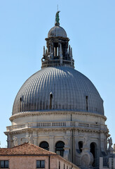Dome of Santa Maria Della Salute in Venice. Italy