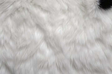 Panda Skin Fur Texture, Panda Fur Background, Fluffy Panda Skin Fur Texture, Animal Skin Fur...